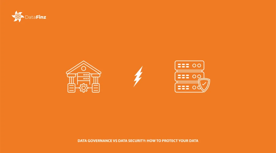 Comparison of Data Governance vs Data Security and their role in protecting business data effectively.