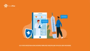 DataFinz platform dashboard showing simplified healthcare data management for Accountable Care Organizations (ACOs) and healthcare providers